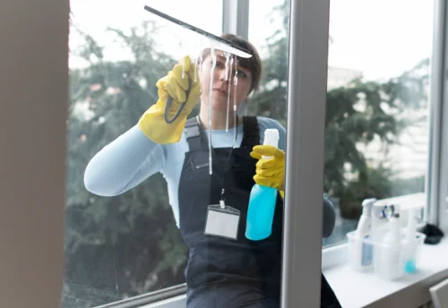 Nettoyage de vitres intérieures et extérieures à Launay-Villiers